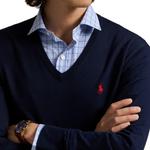 Polo Ralph Lauren Джемпер Regular мужской темно-синий - фото 7