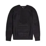 Свитер G-Star 3D Biker Relaxed Fit, черный - фото 3