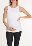 Топ MATERNITY AND NURSING CARNAC Cache Coeur, белый - фото 2