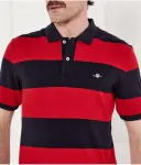 Поло БЛОК regular fit Gant, красный - фото 4