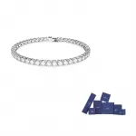 Теннисный браслет Swarovski - фото