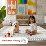 Ковер nuLOOM, 61 x 92 см, Catherina Transitional Geometric, Grey - фото 6