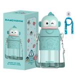 Hello Kitty пластиковый стакан 620 мл Sanrio, Half Fish Man Water Cup + Lflife Water Cup Strap - фото