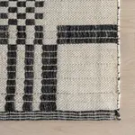 Коврик с геометрическим узором Hendo nuLOOM, 122x183 см, серый - фото 6