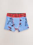 Трусы Next Spiderman, цвет Beige/Light blue/Red/Black - фото 3