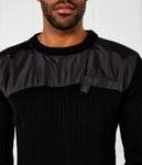 Джемпер мужской Hugo комбинированный, черный - фото 4