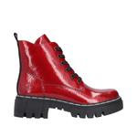 Ботильоны на шнуровке Rieker, красный - фото 10