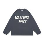 Футболка унисекс WAITINGWAVE, Серый - фото 6