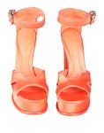 Сандалии Alexander Mcqueen, лососево-розовый - фото 4