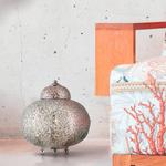 Настольная лампа searchlight Fretwork - фото 3