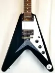 Электрогитара Epiphone Flying V, черное дерево - фото