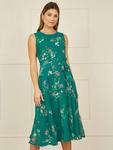 Платье-клеш с принтом Daisy Yumi, Green - фото