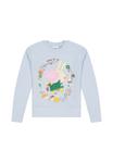 Толстовка Peppa Pig Sweatshirt, Hell Blau/Light Blue - фото