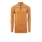 Спортивный топ Higher State Seamfree Long Sleeve Half Zip, оранжевый - фото 3