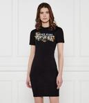 Платье в стиле барокко Versace Jeans Couture, черный - фото