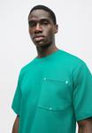 Футболка Essential Collective POCKET STUD, Forest Green/Green - фото 5