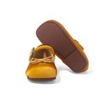 Кожаные туфли ABC DOUKIDS для детей ABCdoukids, желтый - фото 3