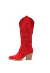 Техасские/байкерские ботинки Elara, красный - фото