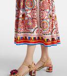 Шелковое миди-платье Dolce&Gabbana, HH5UX - фото 5