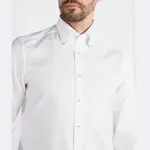 Рубашка узкого кроя Stenströms, белый - фото 3