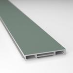 Плинтус NICKEBO IKEA, 220x8 см, матовый серо-зеленый - фото 4