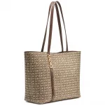 Сумка-тоут DKNY Avril, коричневый - фото 3