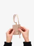 Мини-сумка с металлическим логотипом Prada, нейтральный - фото 4