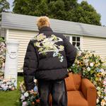 Пуховик Unisex HARSH AND CRUEL, Детский голубой - фото 5