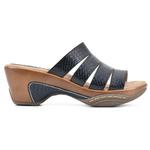 Слайд-сандалии Valora White Mountain, black/metallic - фото 2