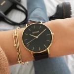 Часы Ruby Black Gold Mesh Burker - фото 2