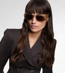 Солнцезащитные очки Serpenti Forever прямоугольной формы Bvlgari - фото 3