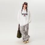 Толстовка унисекс с капюшоном, утолщенные, плотные Disney, белый heather серый fleece-lined - фото 11