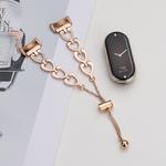 CHENSONG Часы Strap Xiaomi Compatibility Metal, Black - фото 6