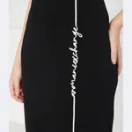 Платье Armani Exchange, черный - фото 4