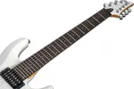 Schecter C-7 Deluxe Satin White №438 - фото 7
