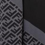 Джемпер ff jacquard FENDI, черный - фото 8