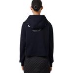 Свитшот женский Burberry с узором, темно-синий - фото 3