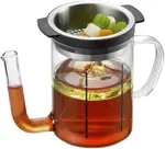 Кувшин для отделения жира GEFU "SEPARATO", боросиликатное стекло, эффективное отделение жира, 0,5 литра Объем 0,5 л, цвет Transparent - фото