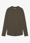 Топ YOURTURN LONG SLEEVED WAFFLE TOP UNISEX, Khaki /Khaki - фото 6