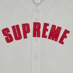 Джерси Supreme Ultrasuede Mesh Baseball Jersey Grey, серый - фото 2