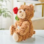 Doudou Beibei Плюшевая кукла Rose Teddy Bear, высота 28 см - фото 5