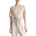 Топ с узлом Lemaire, розовый - фото 2