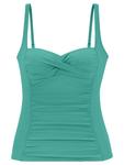 Верх бикини LASCANA Tankini Top, бирюзовый - фото