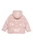 Стеганая куртка с капюшоном Khrisjoy Kids, розовый - фото 2