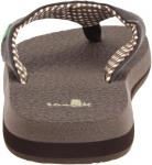 Шлепанцы Yoga Mat Sanuk, коричневый - фото 5