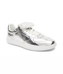Кожаные кроссовки Karl Lagerfeld, серебряный - фото