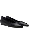 Aeyde Черные балетки с острым носком Cassi - фото 4