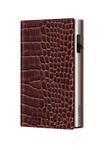 Кошелек Tru Virtu Wallet, Croco Brown Silver/Brown - фото 2