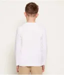 Лонгслив regular fit Guess, белый - фото 3