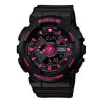 Часы CASIO Baby-G 'Black Pink', черный - фото